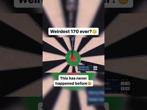 Craziest scoring sequence in darts history 😱 #shorts