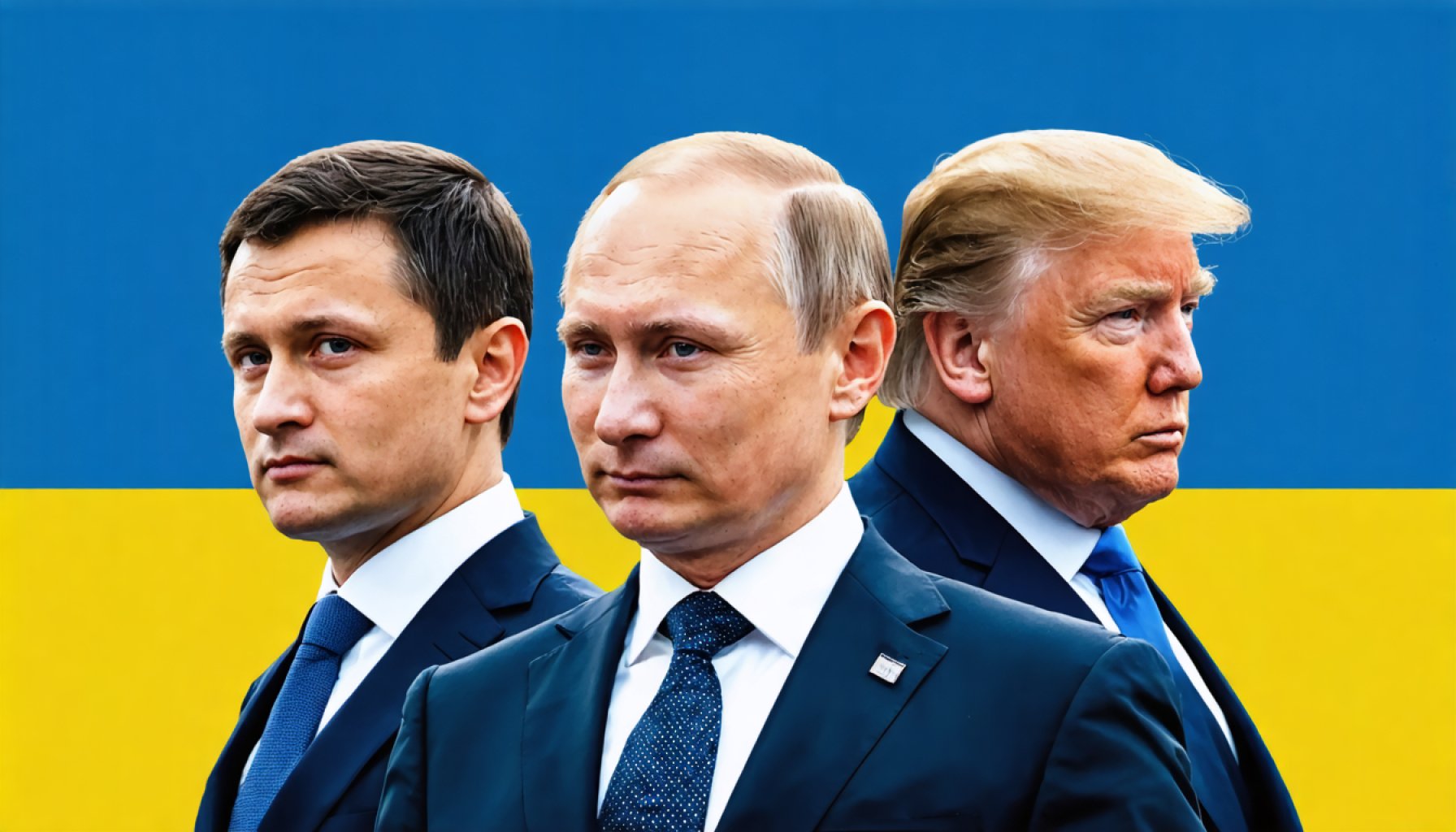 Sandsynlig Trio: Zelensky, Putin og Trump nærmer sig en fredsaftale for Ukraine