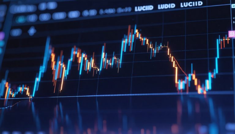 Kodėl „Lucid“ akcijos jaučia spaudimą rinkai juda banguojant